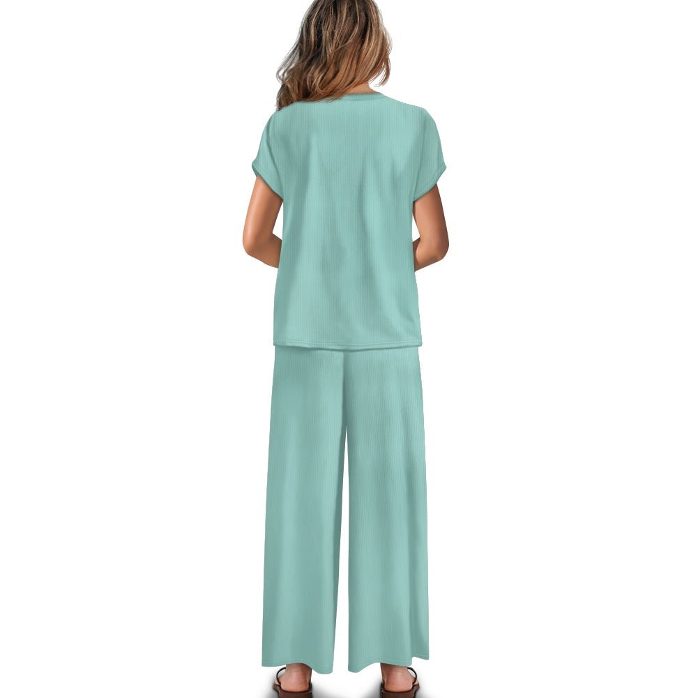 Feuled By Faith Chasing Toddlers And Him Women’s Christian Pajama Set - ClaimedbyGodDesigns