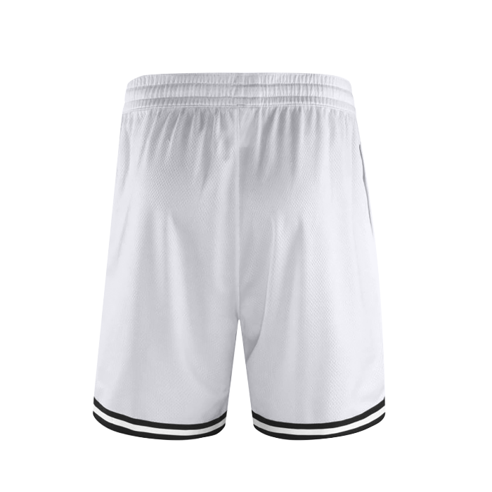 I Vibe Heavy With God Men's Classic Stripe Trim Zip Pocket Basketball Shorts