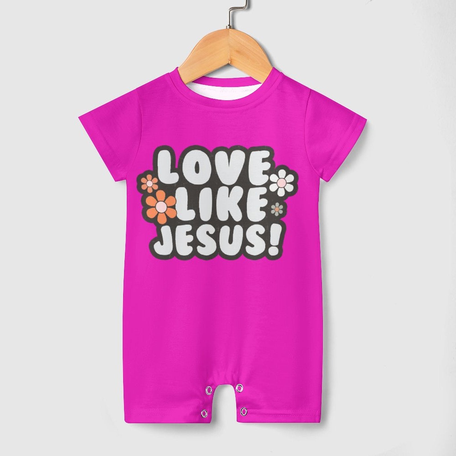 Love Like Jesus Christian Baby Onesie SALE-Personal Design