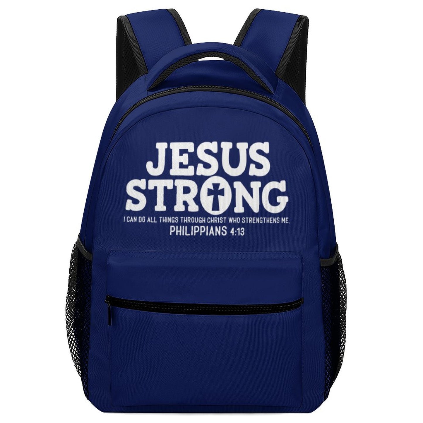 Jesus Strong Christian Children's School Backpack