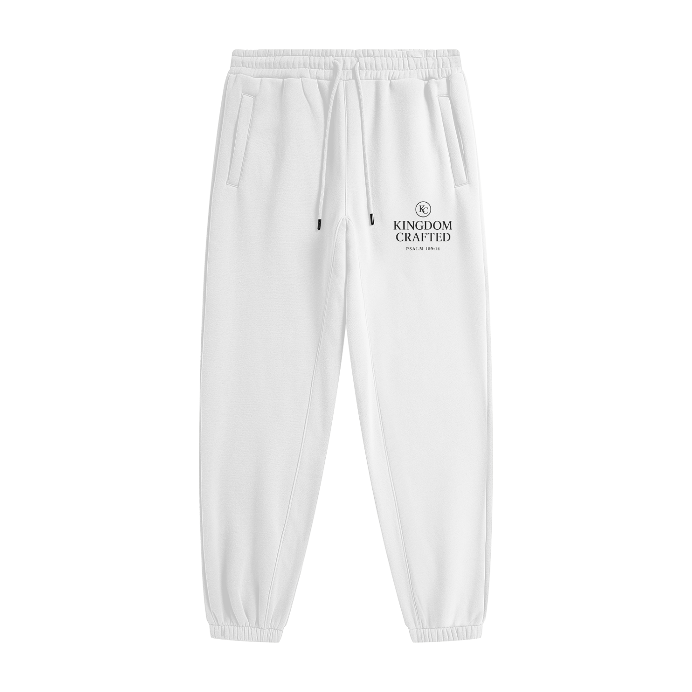 Kingdom Crafted Unisex Christian Heavyweight Fleece Joggers (sweatpants)
