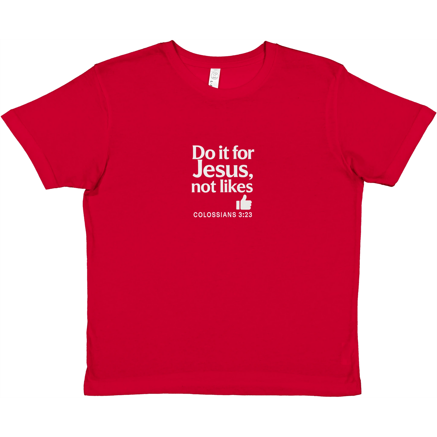Do It For Him Youth Christian T-shirt - ClaimedbyGodDesigns