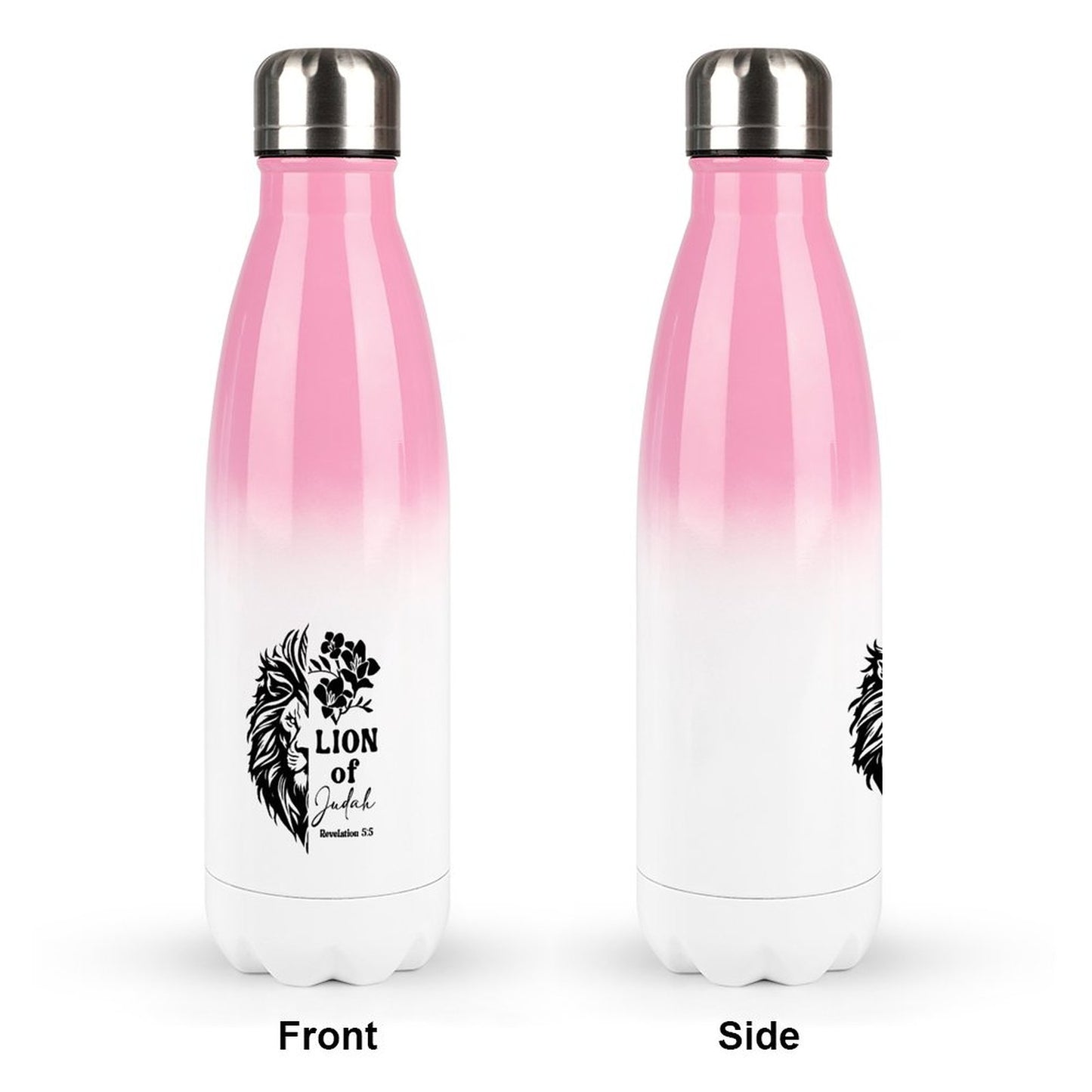 Lion Of Judah Christian Gradient Water Bottle SALE-Personal Design