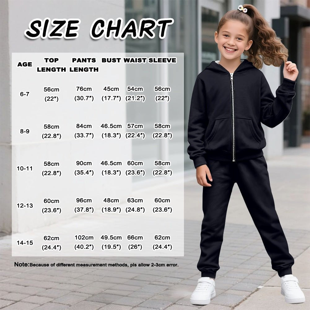 Walking In His Love Youth Christian Zippered Sportswear Outfit - ClaimedbyGodDesigns