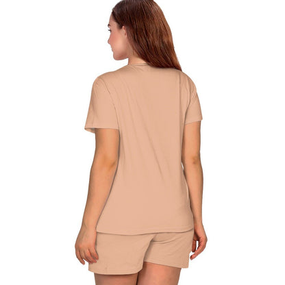 Multiplying Joy Christian Maternity Short Sleeve Pajama Set - ClaimedbyGodDesigns