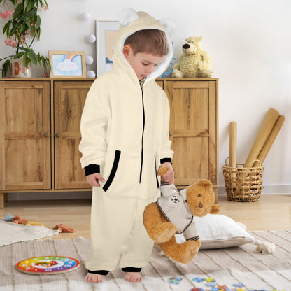 If Lost Return To Him One-Piece Zip up Hooded Pajamas for Little Kids (Toddler)