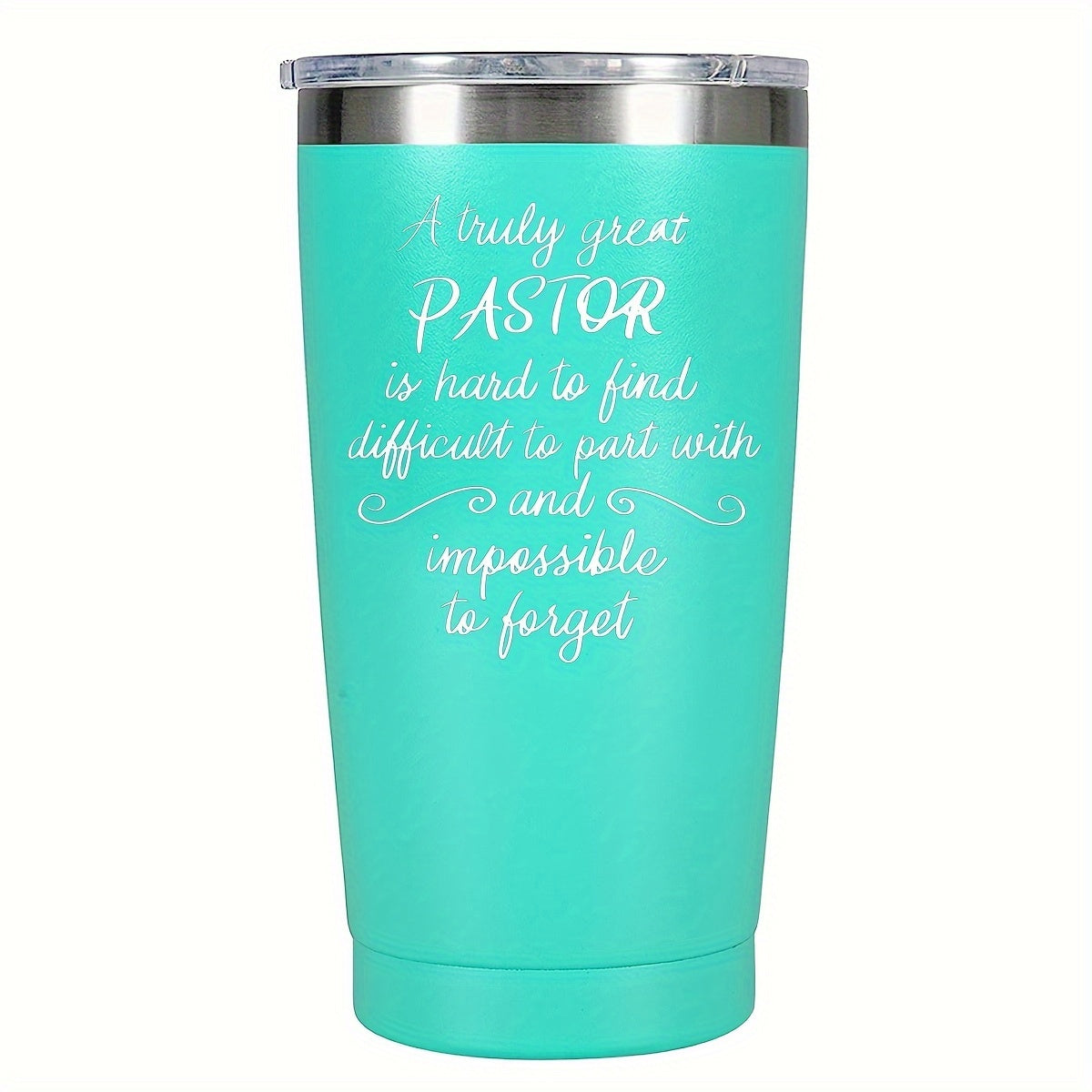 A Truly Great Pastor Christian Insulated Tumbler 20oz claimedbygoddesigns