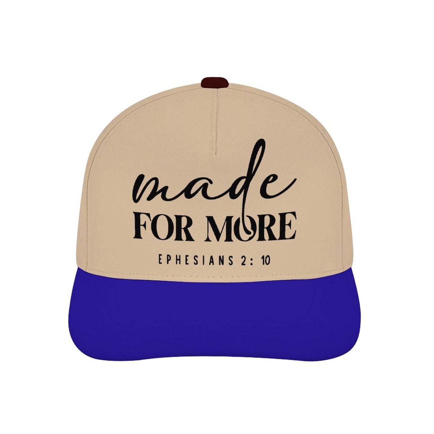 Ephesians 2:10 Made For More Adult Christian Hat