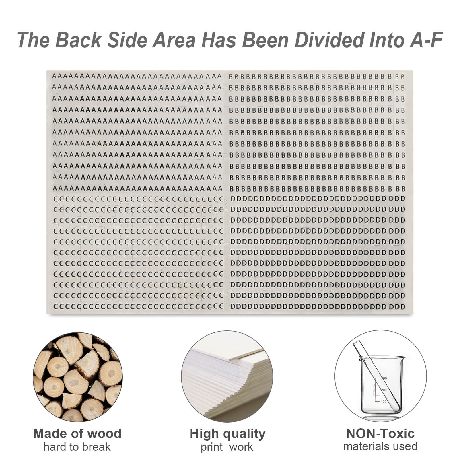 He Is My Strength Christian Wooden Picture Puzzle - ClaimedbyGodDesigns