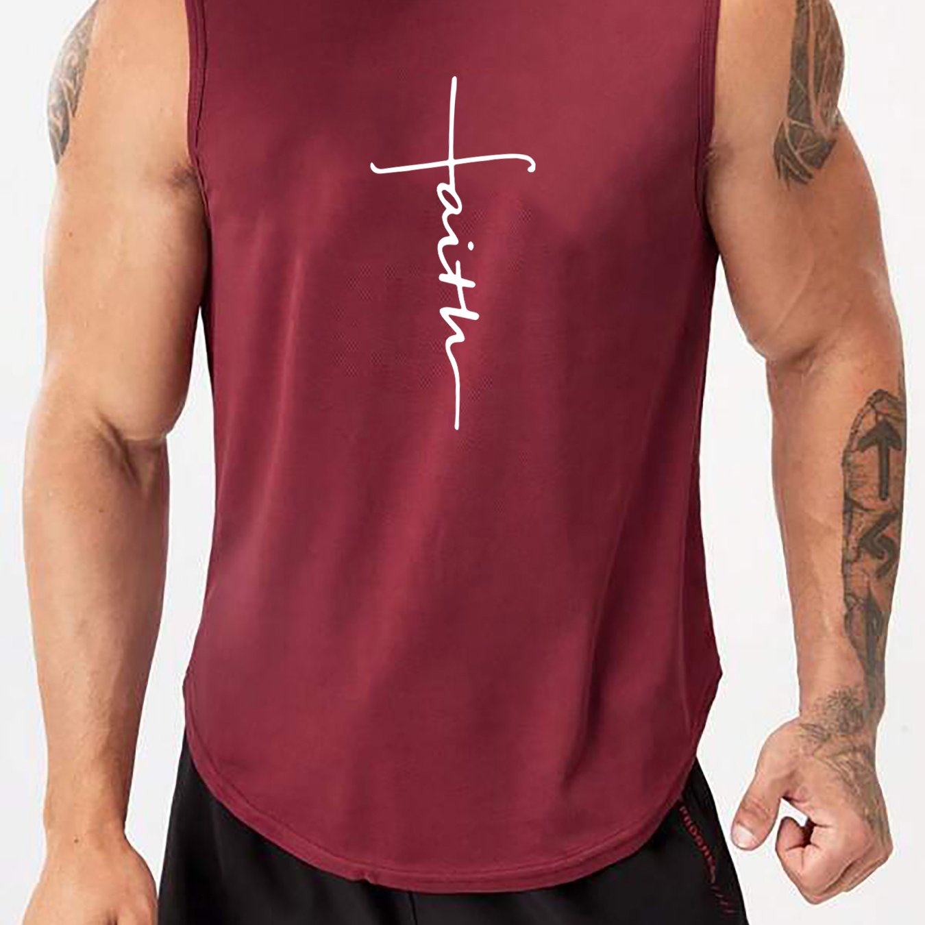 Faith Men's Christian Tank Top claimedbygoddesigns