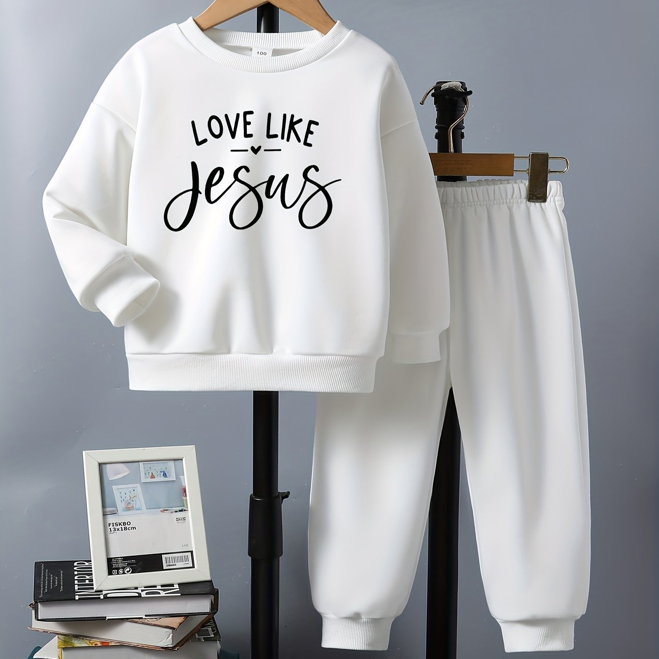 Love Like Jesus Youth Christian Casual Outfit claimedbygoddesigns