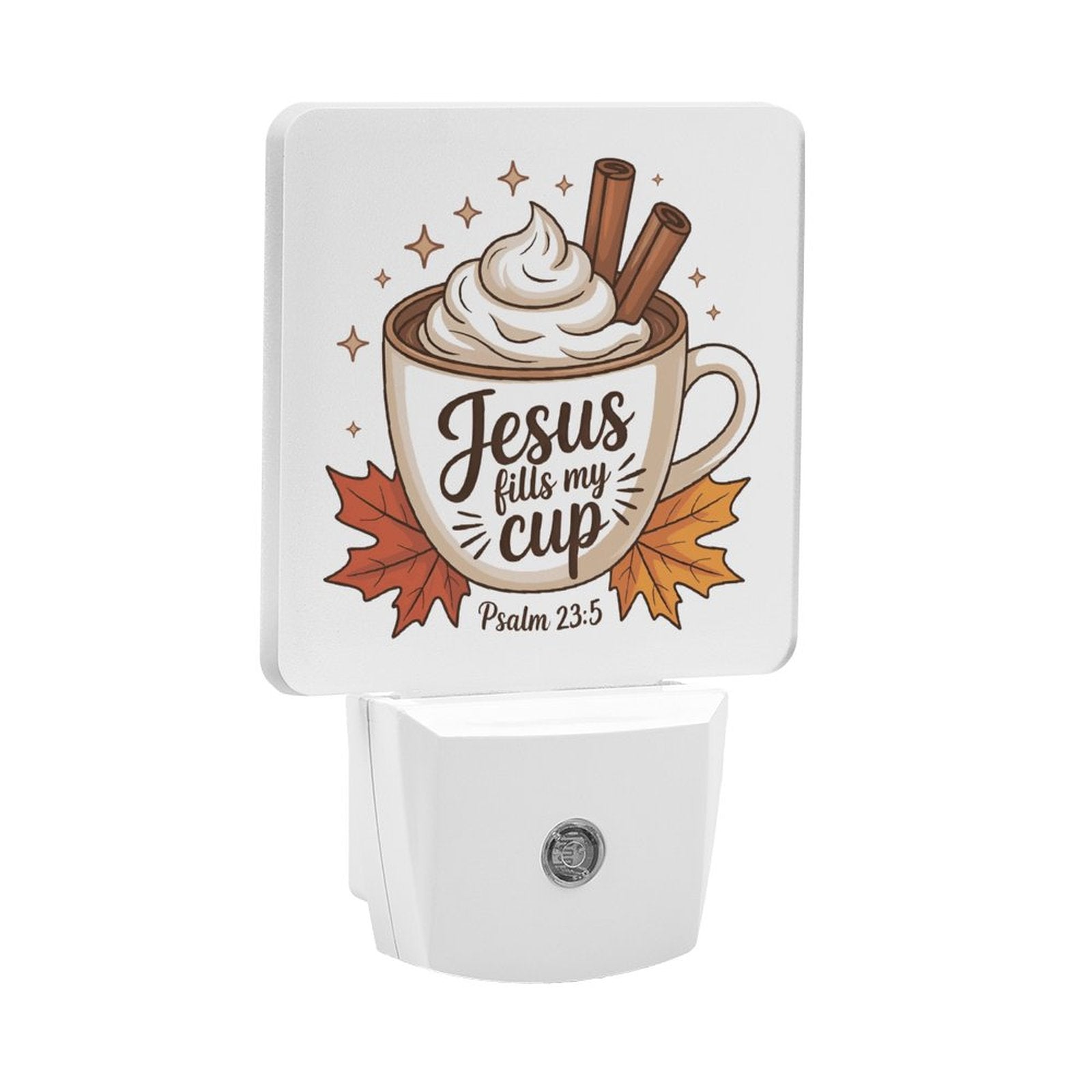 He Fills My Cup Christian Kids Night Light - ClaimedbyGodDesigns