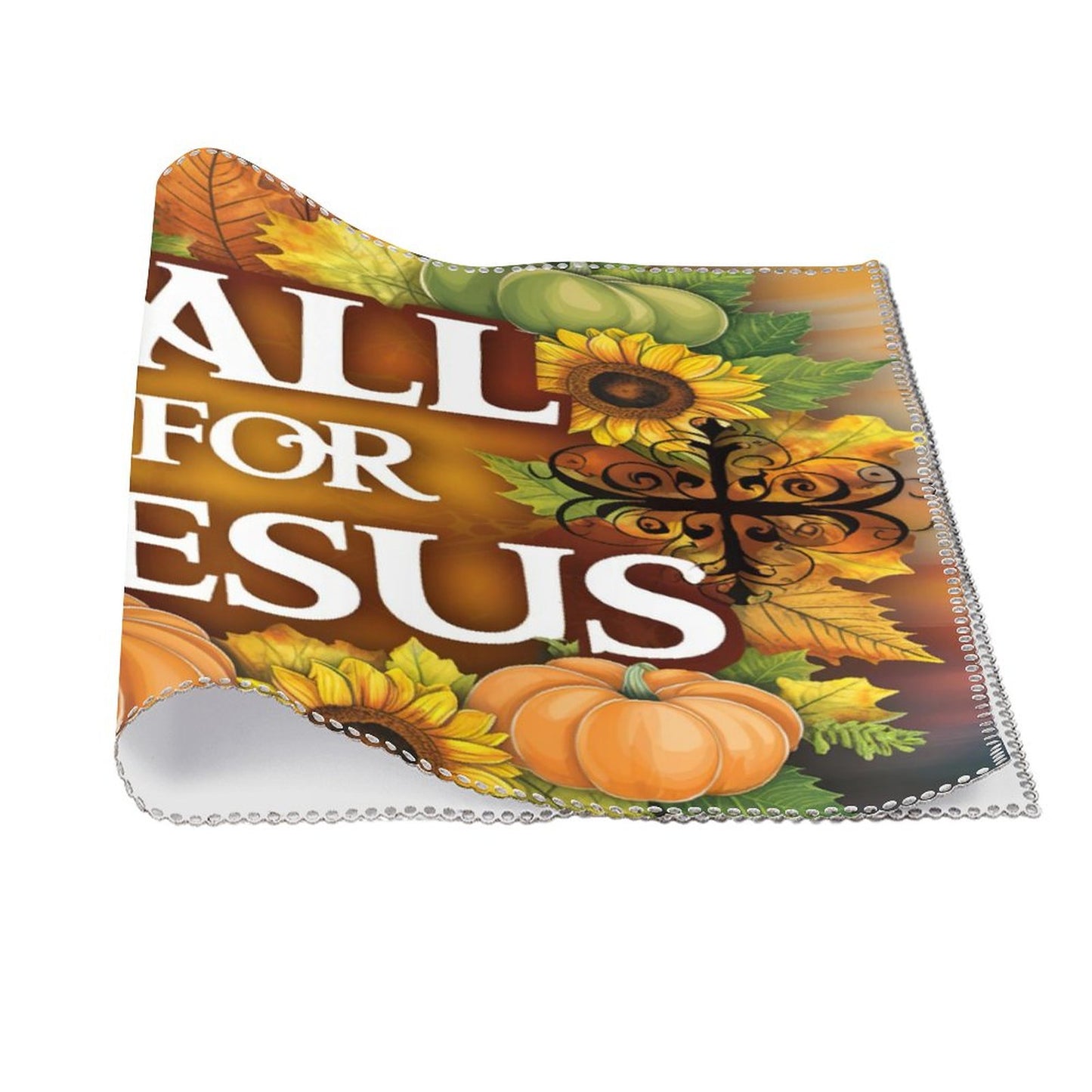 Fall For Jesus Christian Table Placemat Set of 4