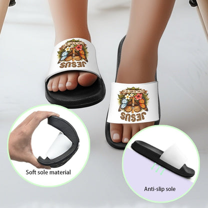 Jesus The Way The Truth The Life Christian Children's Sandals - ClaimedbyGodDesigns