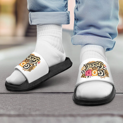 God Is Good Christian Children's Sandals - ClaimedbyGodDesigns