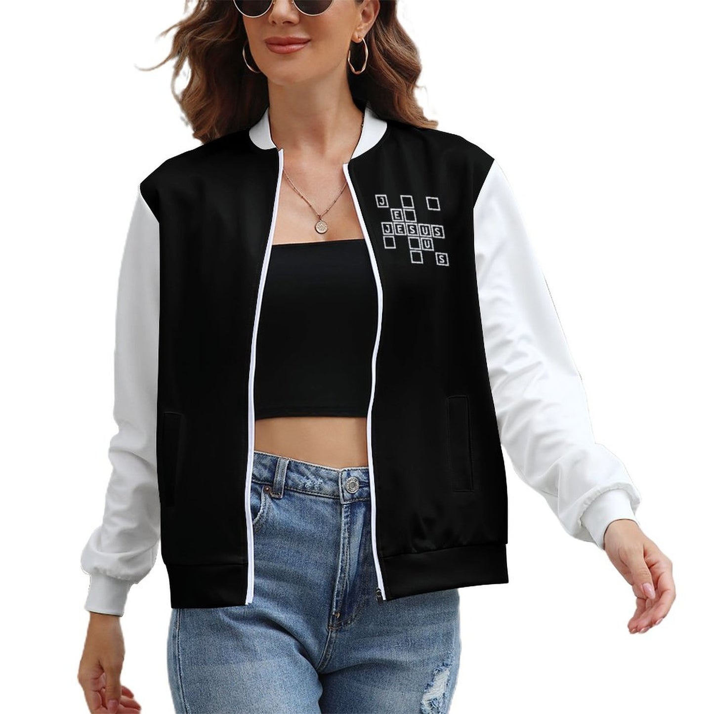 Jesus Women's Christian Zipper Jacket