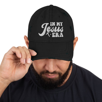 In My  Era Adult Christian Distressed Dad Hat