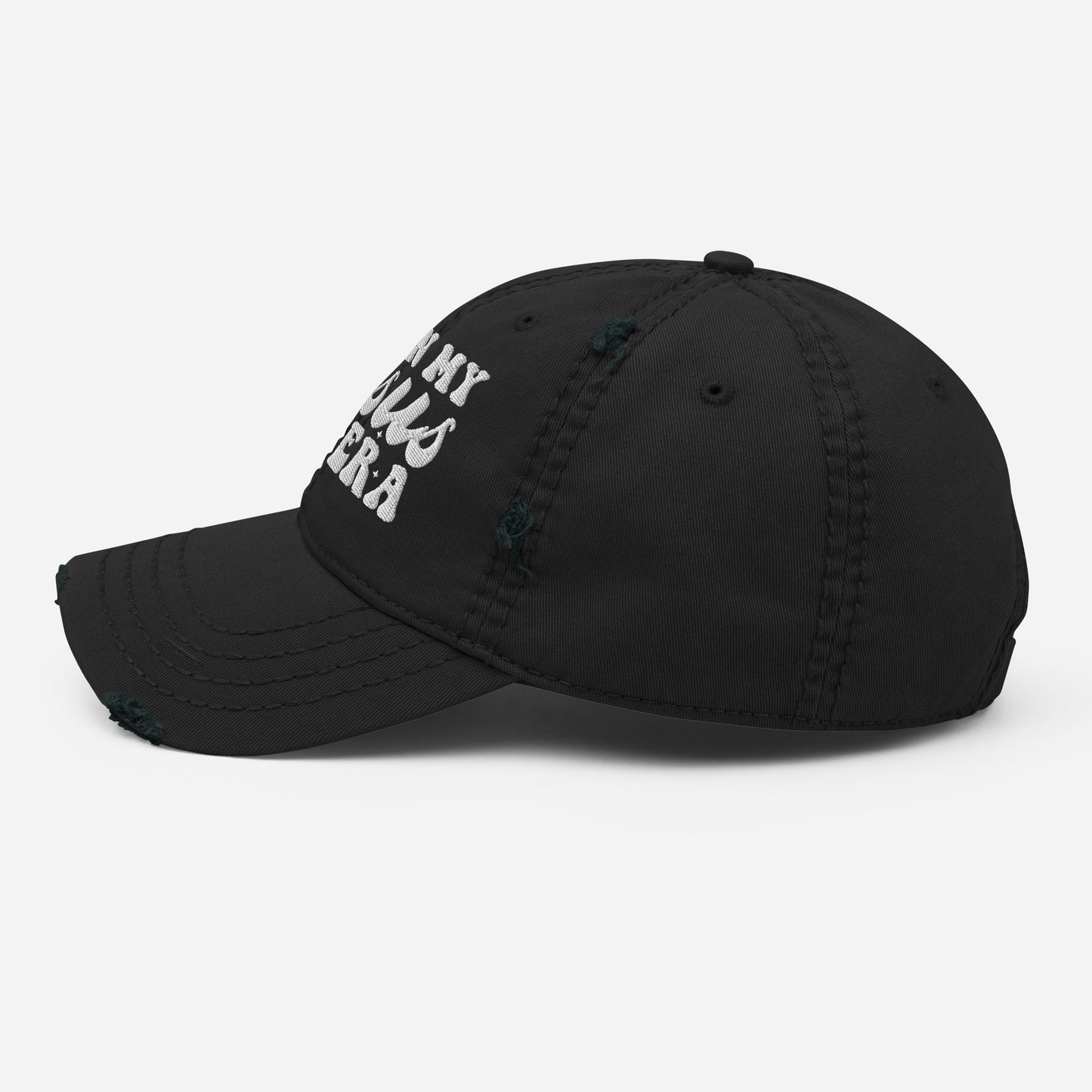 In My Jesus Era Adult Christian Distressed Dad Hat