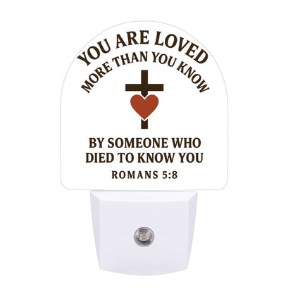You Are Loved More Than You Know Christian Night Light For Kids - ClaimedbyGodDesigns