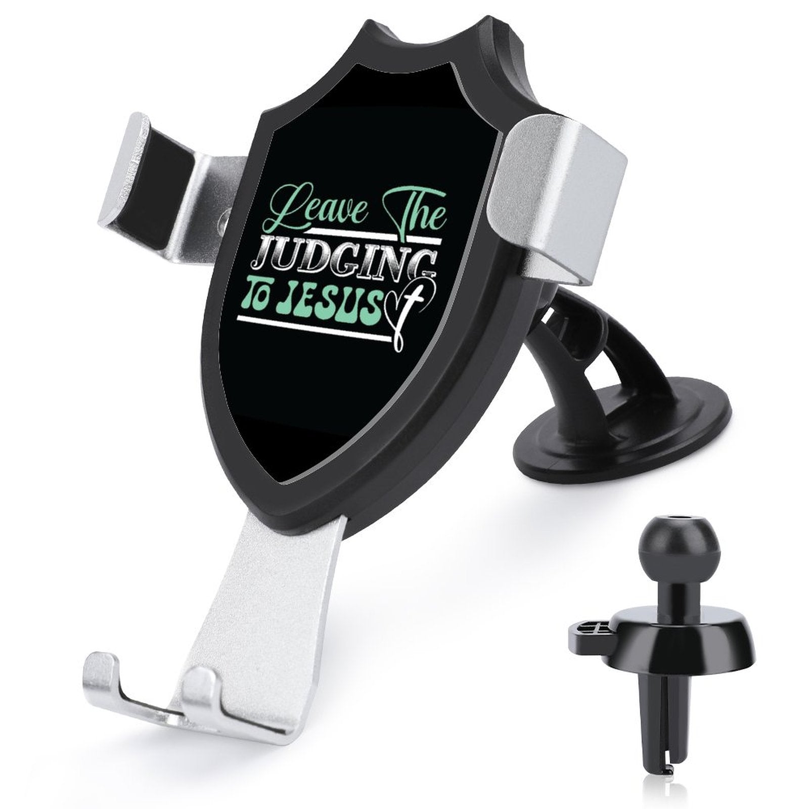 Leave The Judging To Jesus Christian Car Mount Mobile Phone Holder SALE-Personal Design