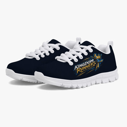 Kingdom Runners Christian Kids' Lightweight Mesh Sneakers - ClaimedbyGodDesigns