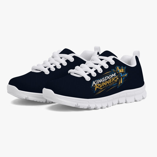 Kingdom Runners Christian Kids' Lightweight Mesh Sneakers - ClaimedbyGodDesigns