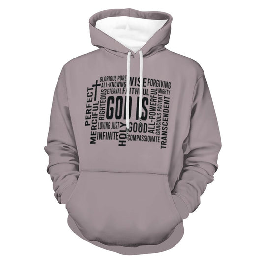 God Is Men's Christian Pullover Hooded Sweatshirt SALE-Personal Design