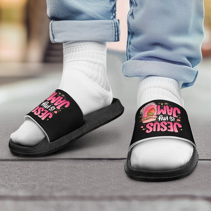 Jesus Is My Jam Christian Children’s Sandals - ClaimedbyGodDesigns