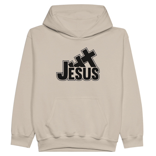 Faith - Based Christian Midweight Fleece Youth Hooded Sweatshirt – Warm, Comfortable, and Inspirational Wear - ClaimedbyGodDesigns