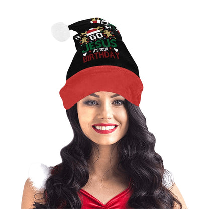IT'S YOUR BIRTHDAY Christian Christmas Santa Hat