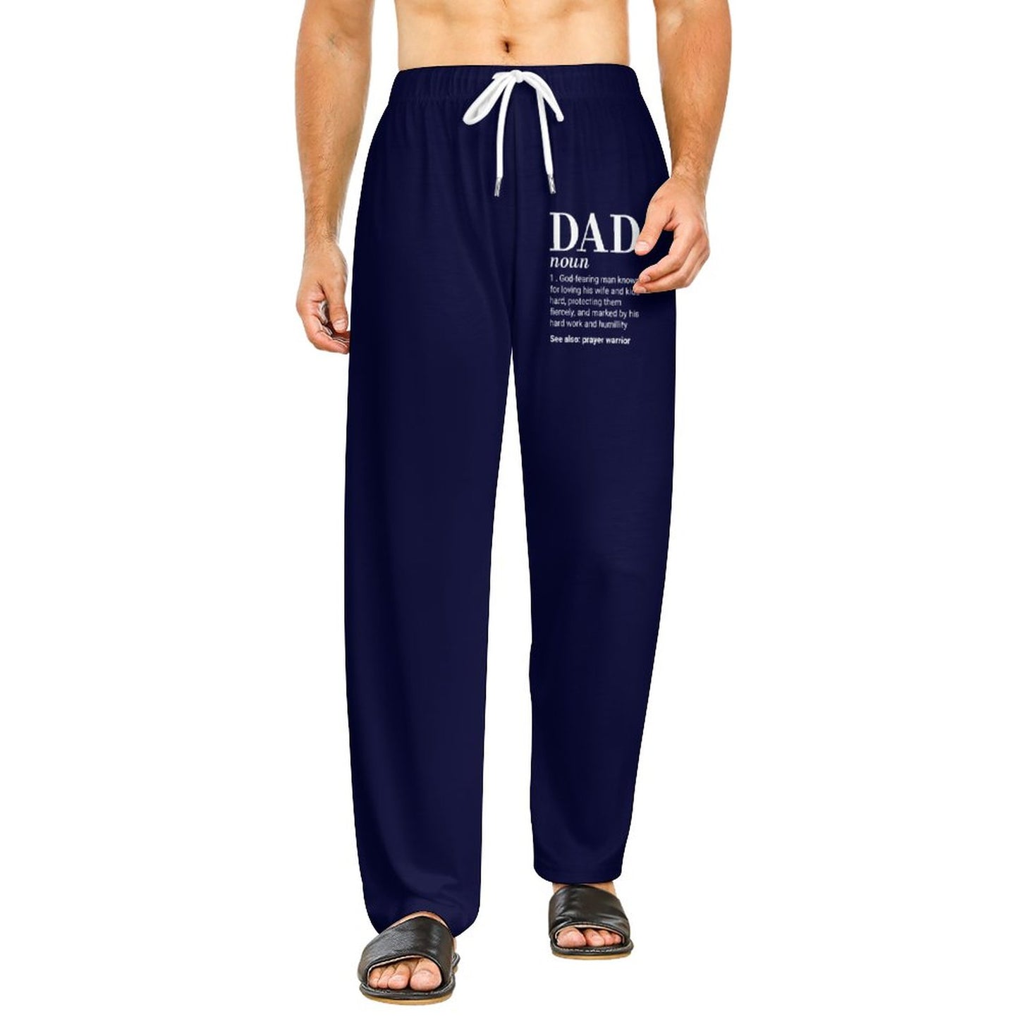 Definition of Christian Dad Men's Christian Pajama Pants