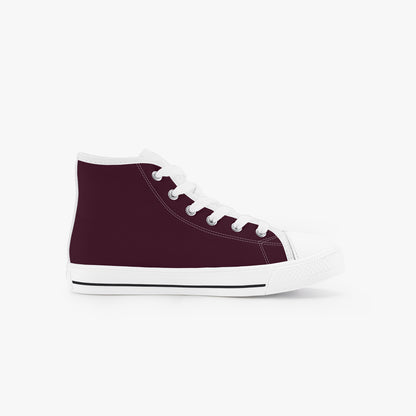 My Heart Belongs To Jesus Christian Kid’s High - Top Canvas Shoes - ClaimedbyGodDesigns