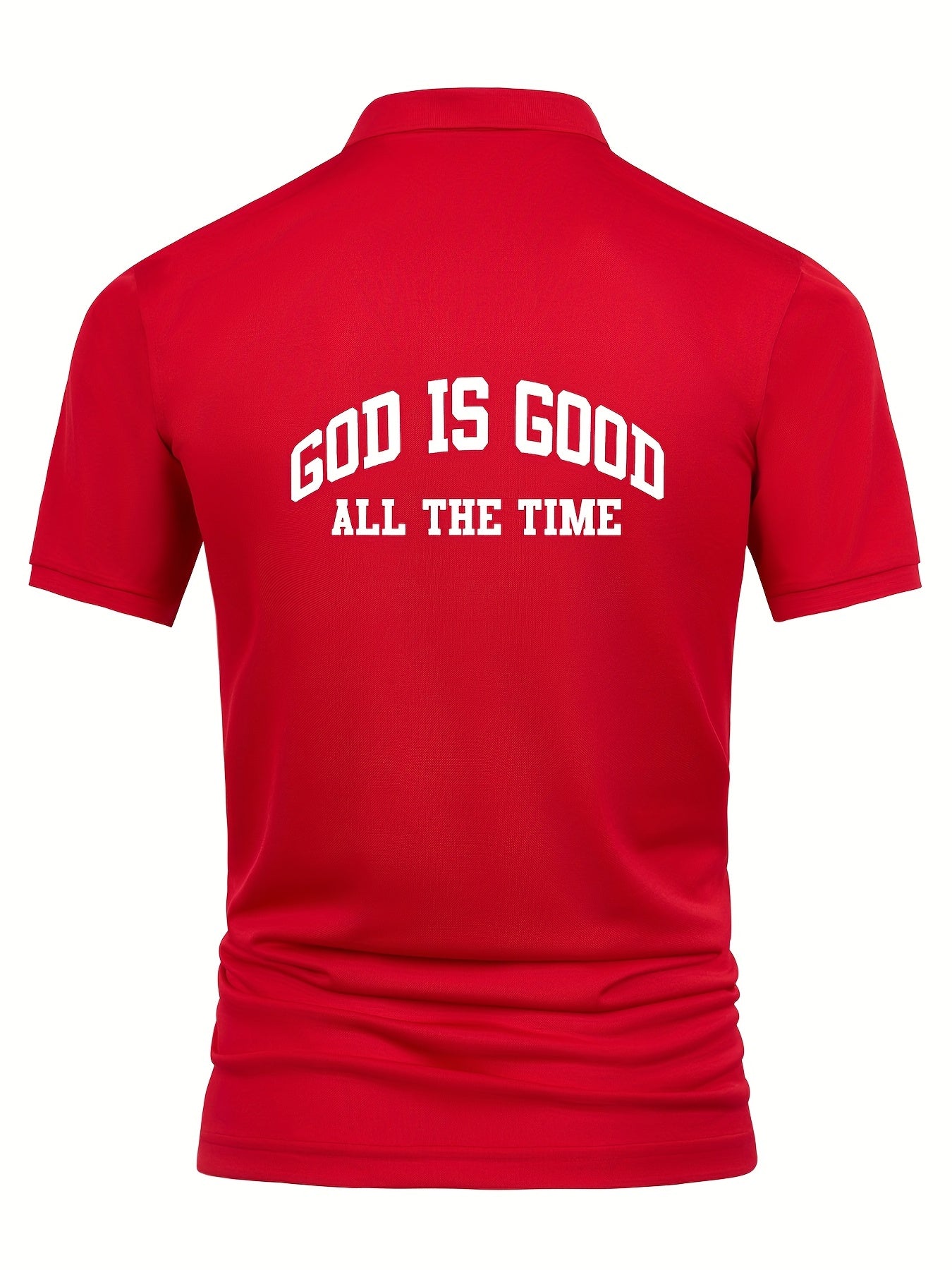 God Is Good All The Time Men's Christian T-shirt claimedbygoddesigns