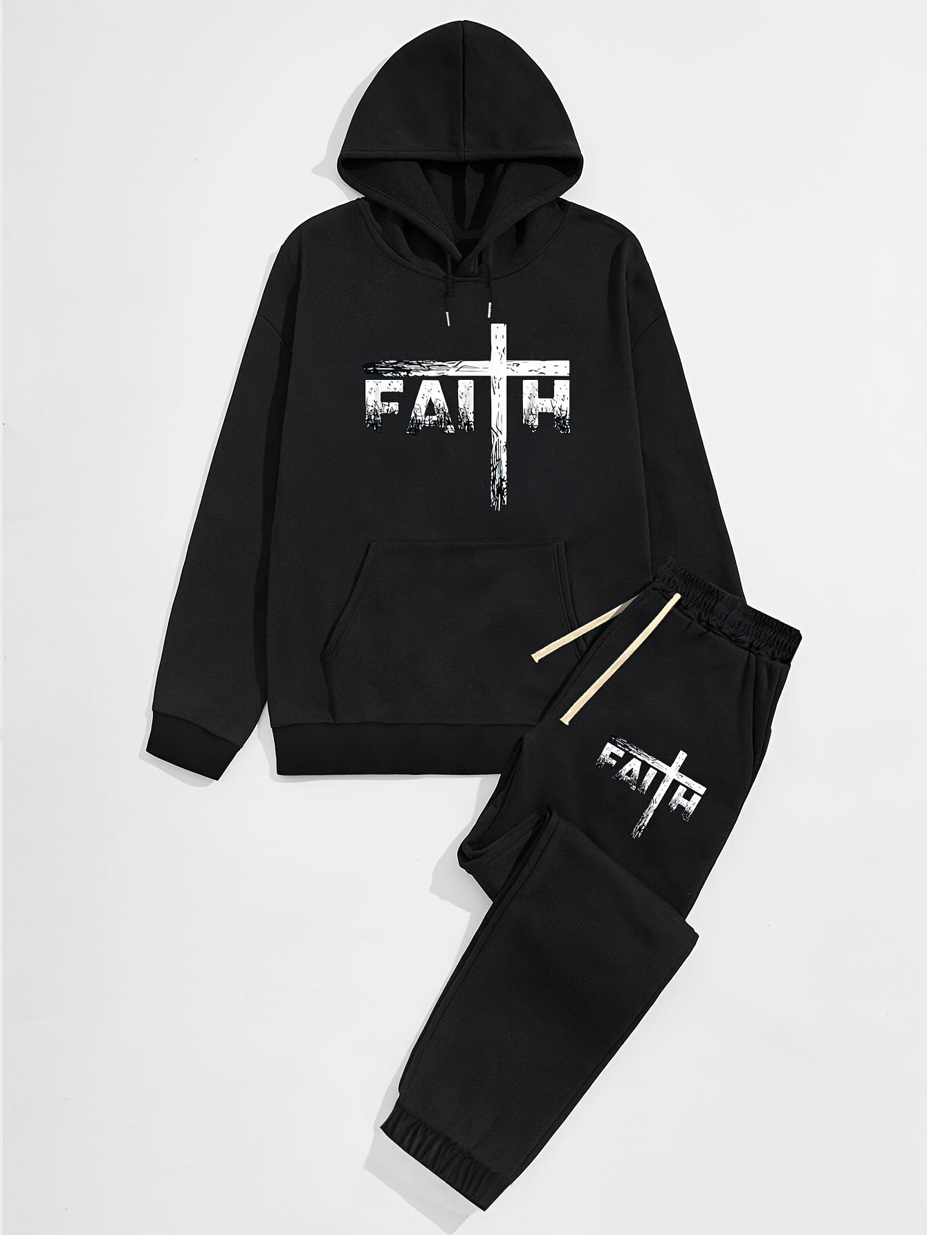 FAITH Men's Christian Casual Outfit claimedbygoddesigns