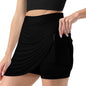 I Love Him Women's Christian Anti-peep Skort with Pocket
