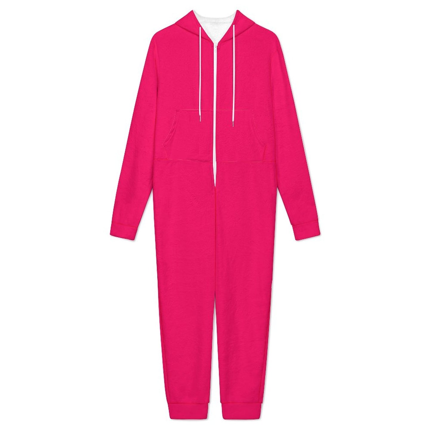 Me Myself and Him Women's Christian Flannel Zip up Jumpsuit Pajamas