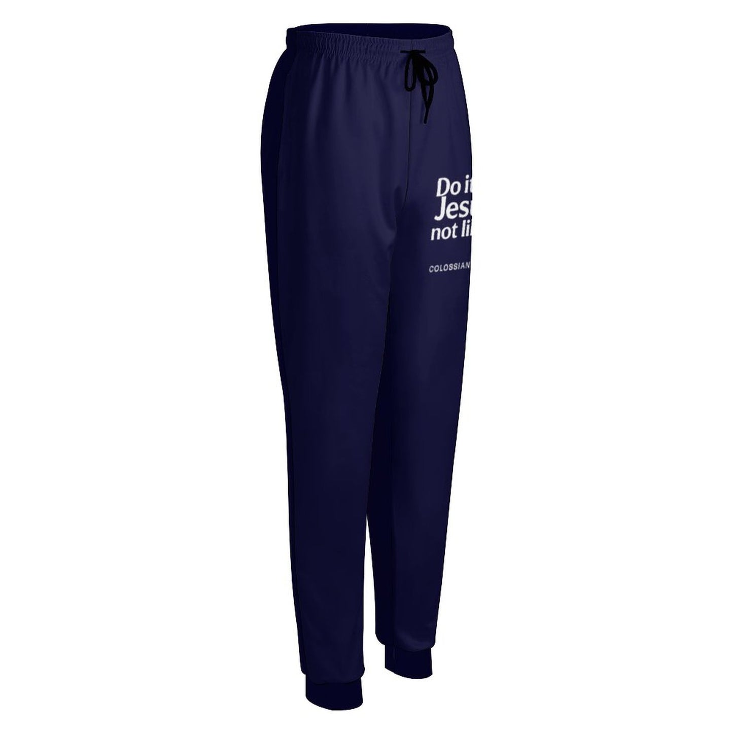 Do It For Him Women's Jogger Sweatpants - ClaimedbyGodDesigns