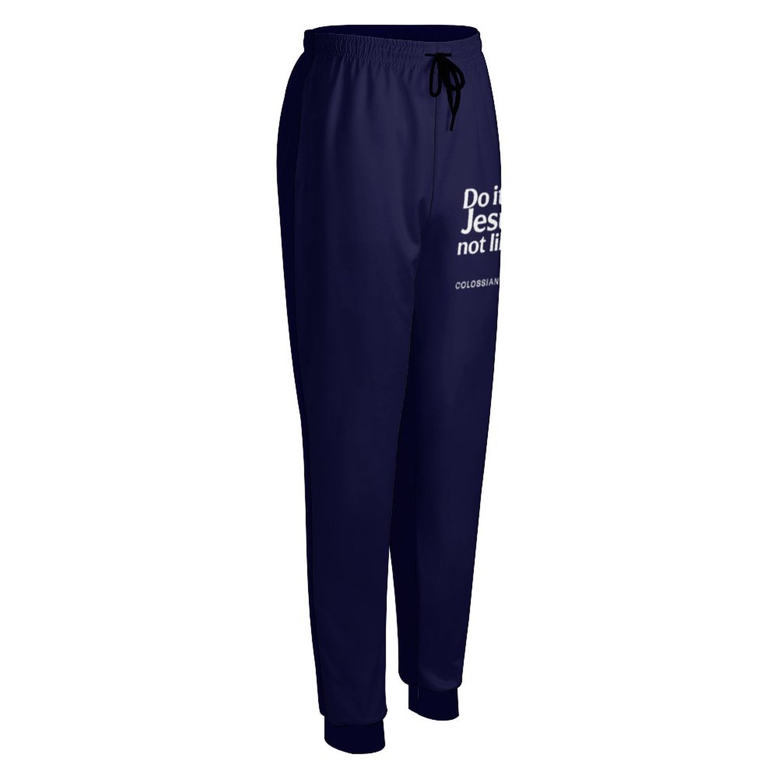 Do It For Him Women's Jogger Sweatpants - ClaimedbyGodDesigns