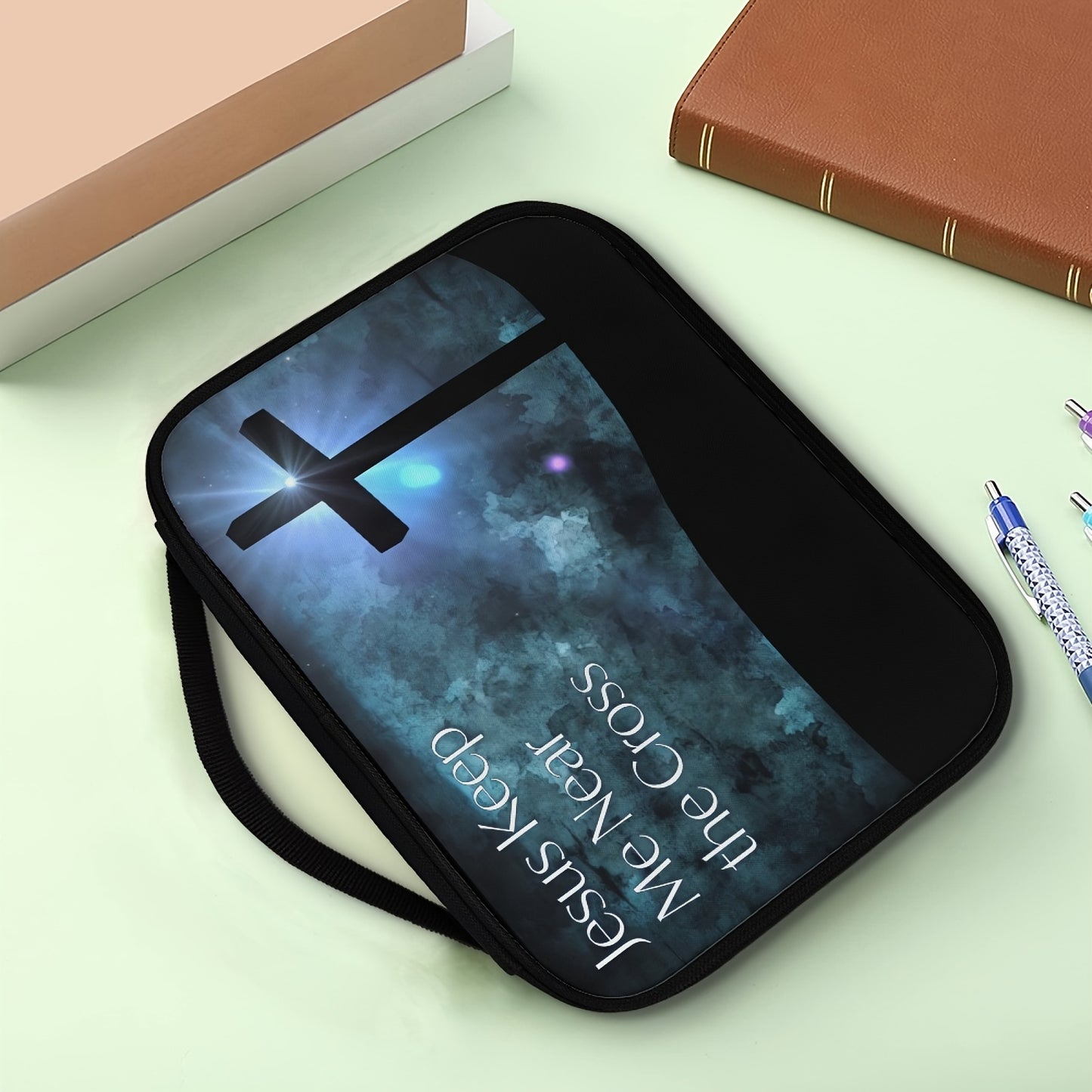 Jesus Keep Me Near The Cross Christian Bible Cover claimedbygoddesigns