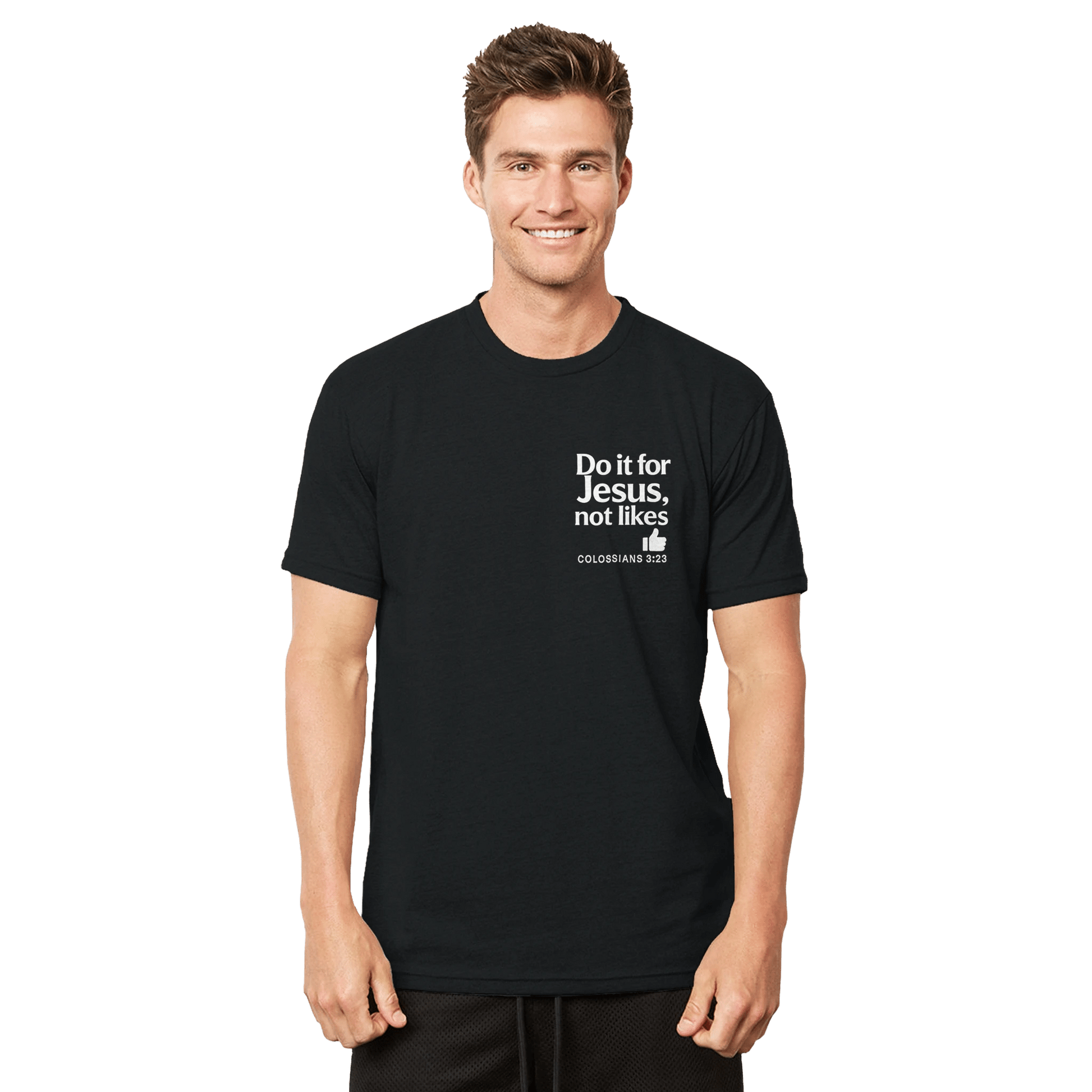 Do It For Him Men's Christian T-shirt - ClaimedbyGodDesigns