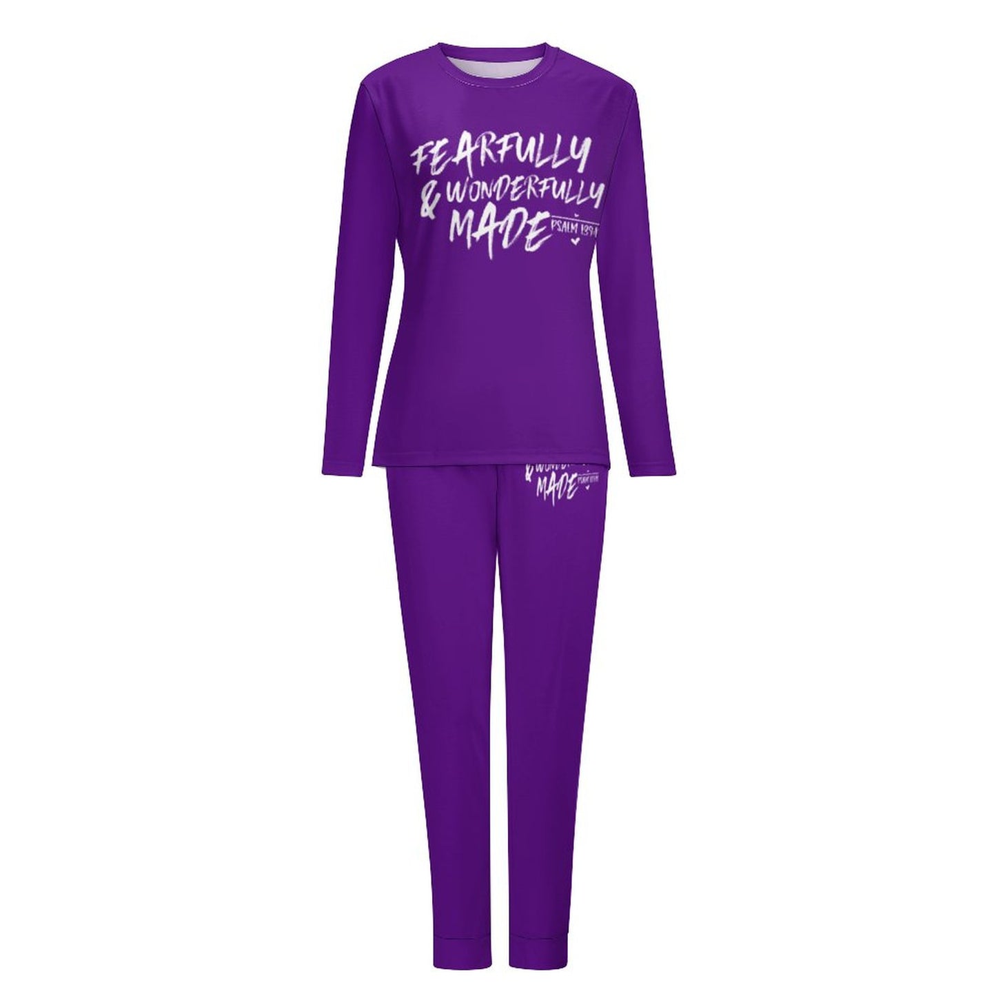 Fearfully And Wonderfully Made Women's Christian 2-Piece Pajama Set