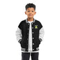 Frog: Fully Rely On Him Christian Children's Letterman Jacket - ClaimedbyGodDesigns