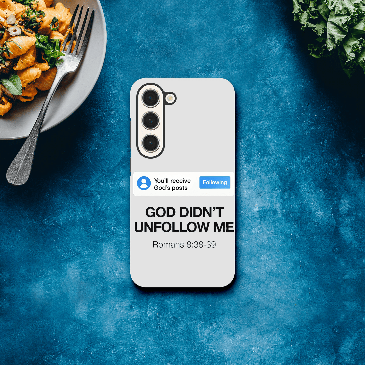 He Didn’t Unfollow Me Samsung Christian Tough Phone Case case - ClaimedbyGodDesigns