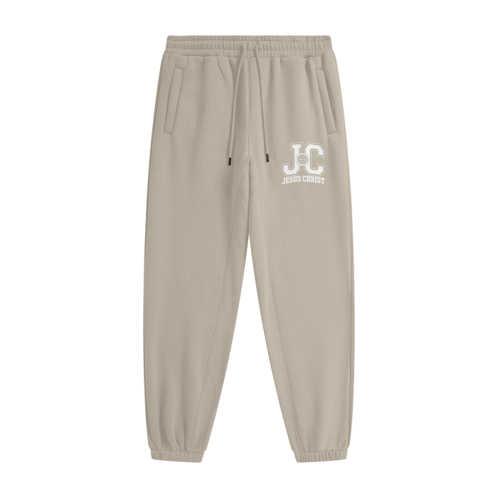 JC Jesus Christ Unisex (Men Women) Christian Fleece Sweatpants (Joggers)