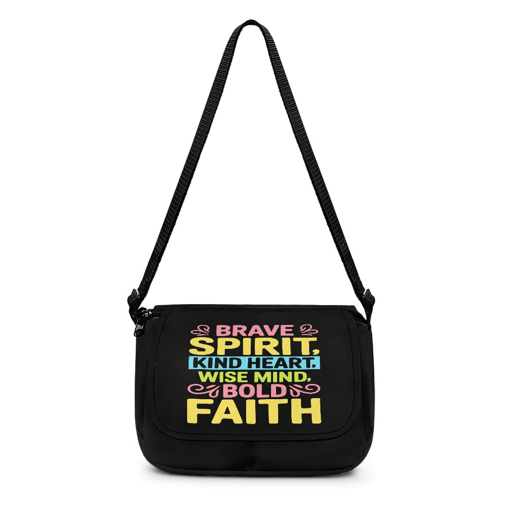 Bold Faith Christian Kids Flap Crossbody Bag