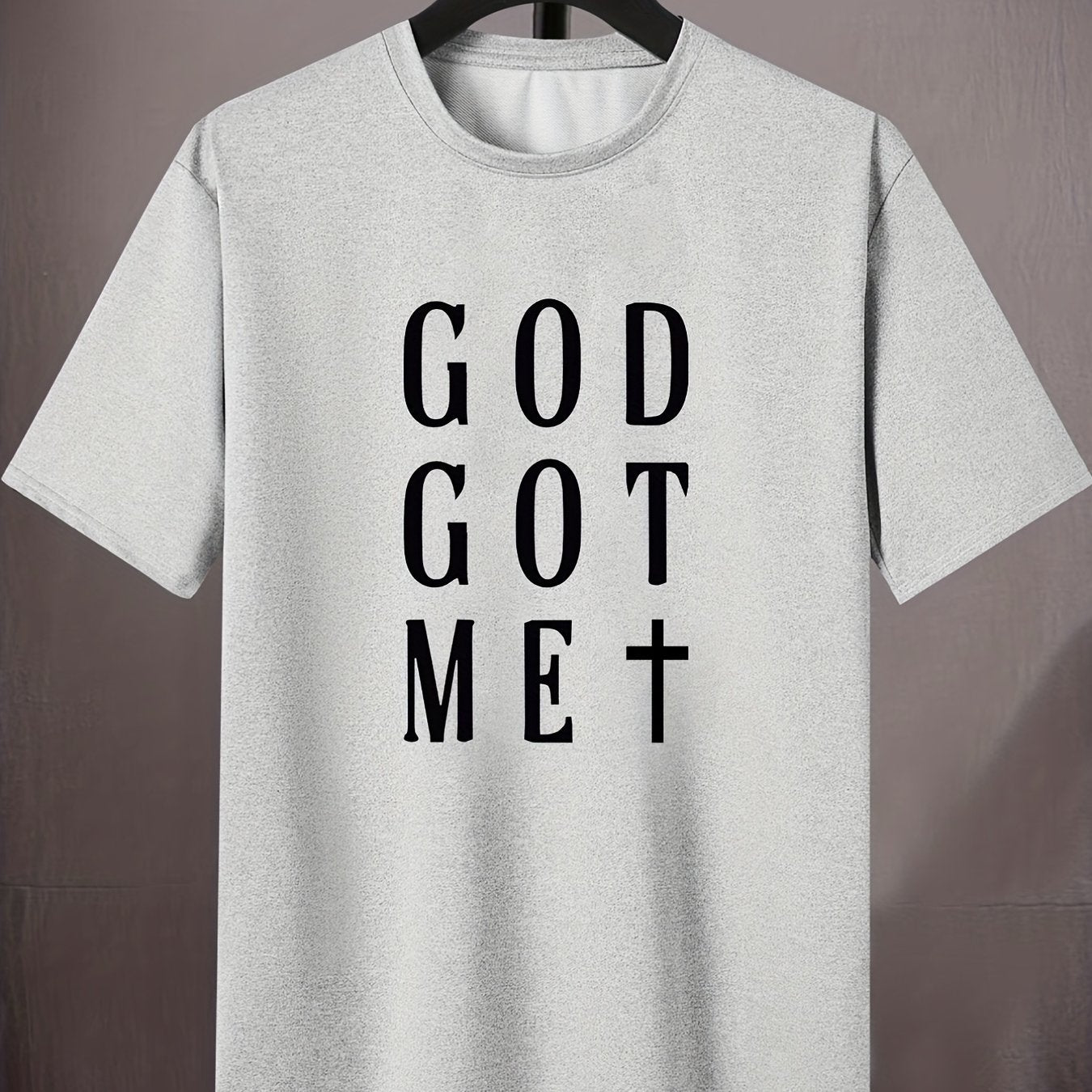 God Got Me Men's Christian T-shirt claimedbygoddesigns