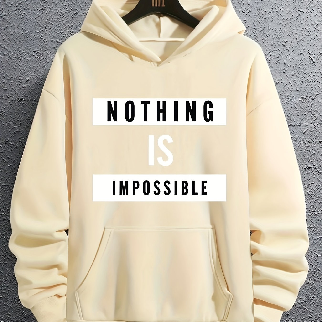 Nothing Is Impossible Youth Christian Pullover Hooded Sweatshirt claimedbygoddesigns