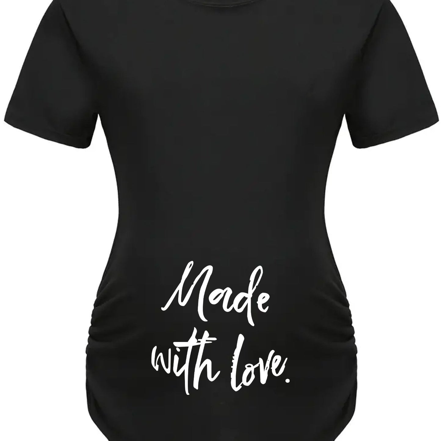 Made With Love Women's Christian Maternity T-shirt claimedbygoddesigns