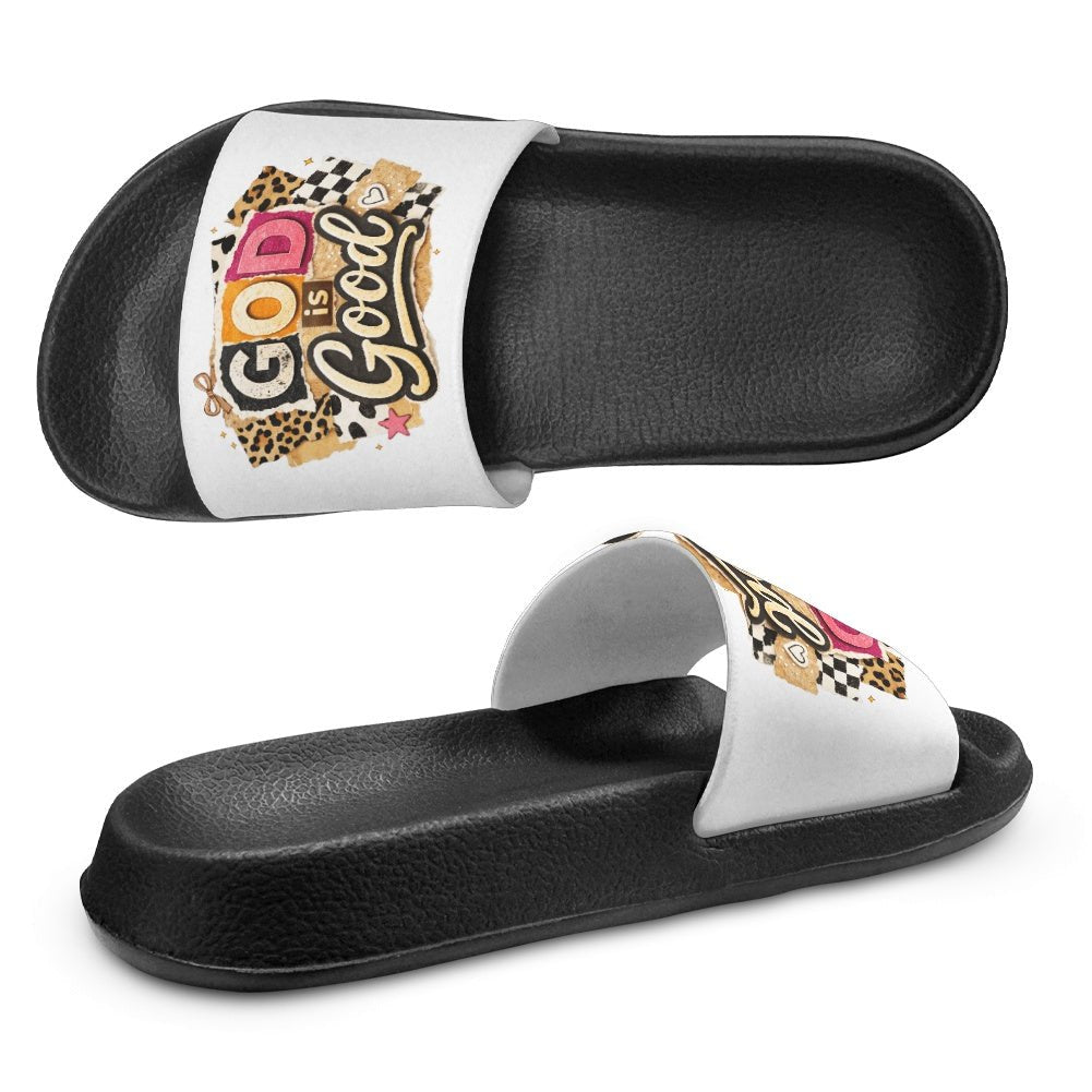 God Is Good Christian Children's Sandals - ClaimedbyGodDesigns