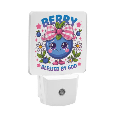 Berry Blessed Christian Night Light for Kids - ClaimedbyGodDesigns